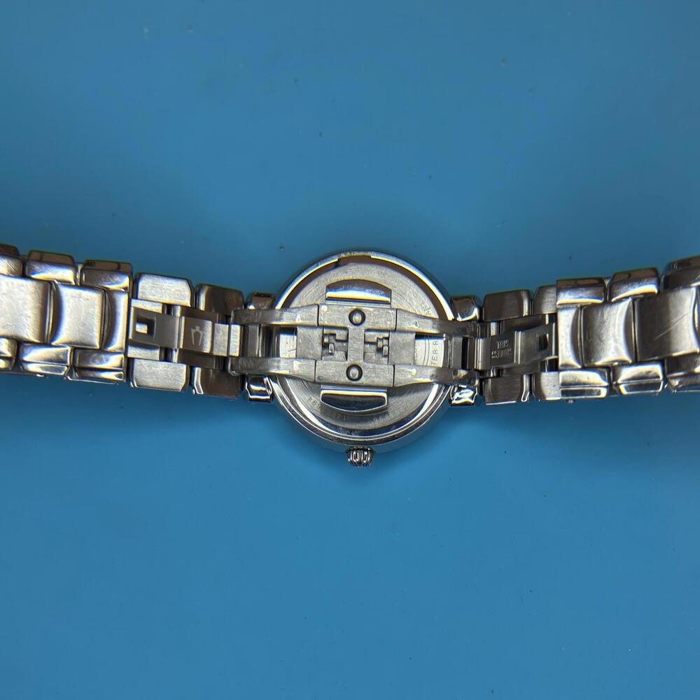 BULOVA PRECISIONIST LADIES Wristwatch Analog Blue Hands New Battery - Picture 6 of 8